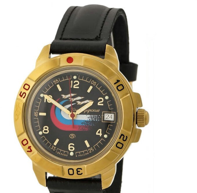 Наручные часы ВОСТОК 2414 (439260) ремень 