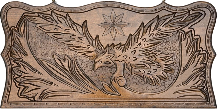 Нарды резные "Орел", Petrosyan 