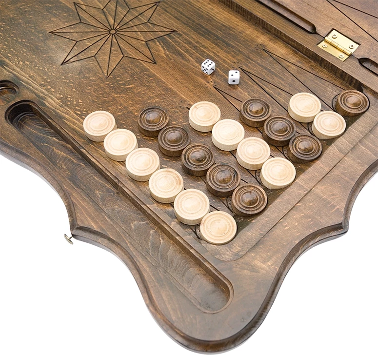 Нарды резные "Орел", Petrosyan 