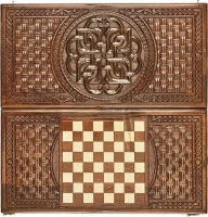 Нарды резные &quot;Армянский узор 13&quot; 60, Haleyan