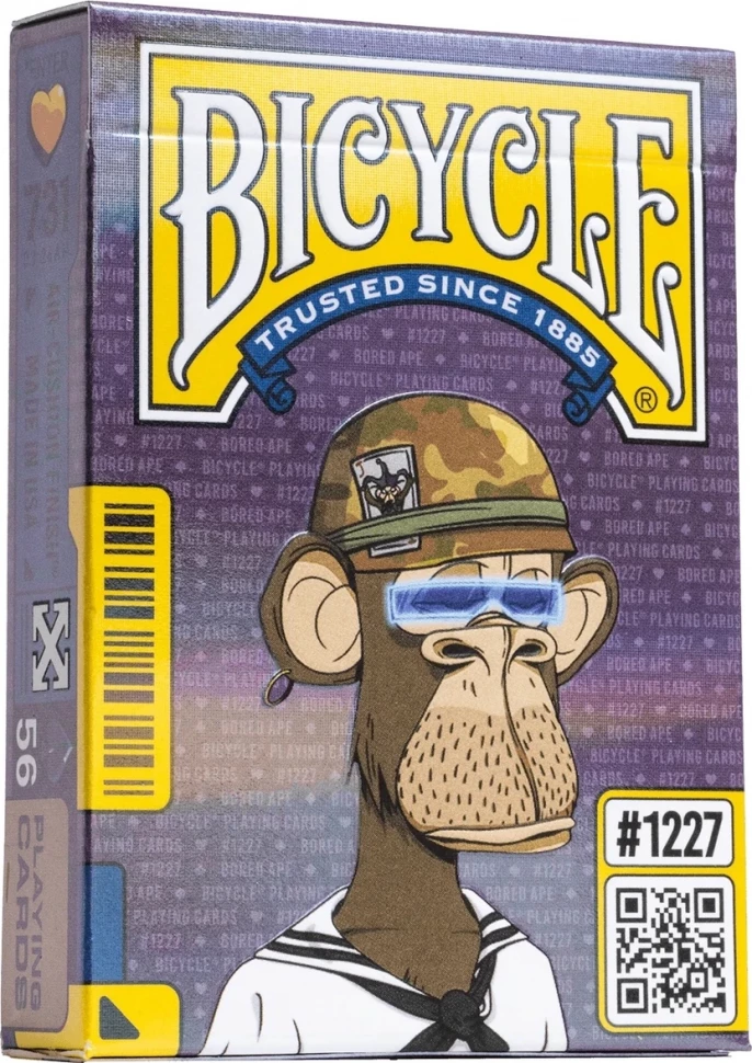Карты "Bicycle Bored Ape Standard Index" 
