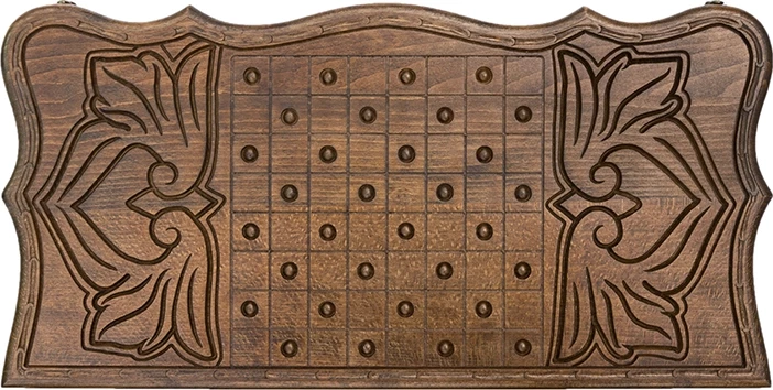 Нарды резные "Волк", Petrosyan 