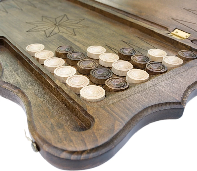 Нарды резные "Волк", Petrosyan 