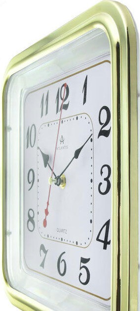 Настенные часы atlantis tld-6132 gold 