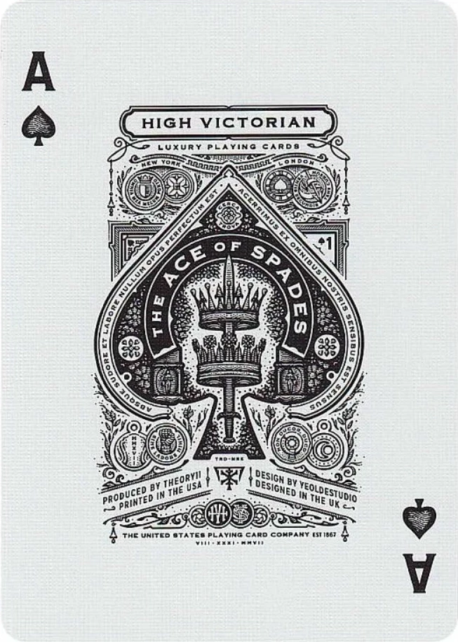 Карты "High Victorian green" 