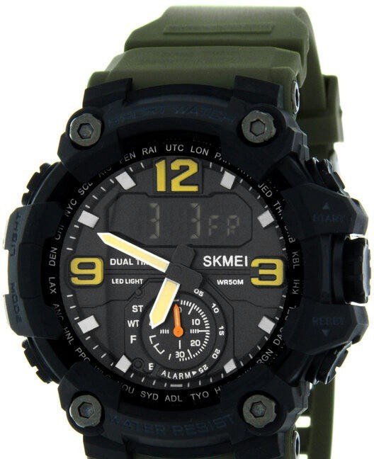 Наручные часы skmei 1965ag army green 