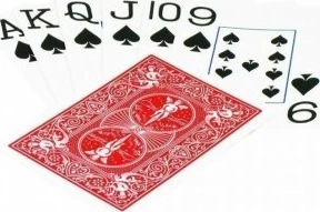 Карты "Bicycle Rider Back Jumbo Index 2-pack red/blue" 