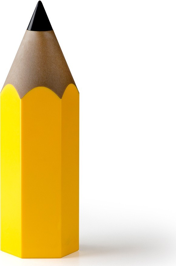 Подставка для карандашей dinsor, желтая 