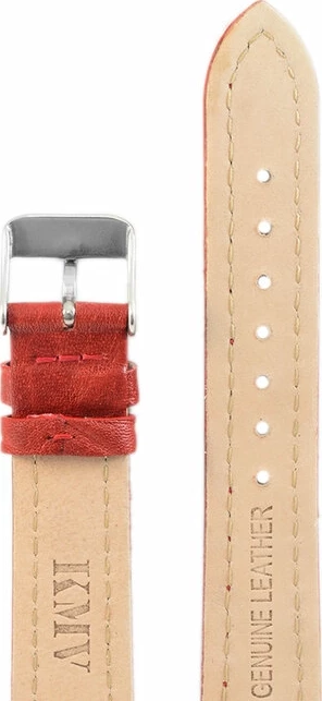 Ремешки "kmv" s-10, 18 р-р, крас, l 