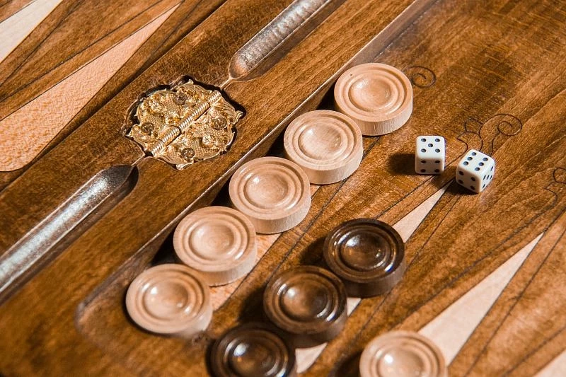 Нарды резные "Герб РФ", Mkhitaryan 