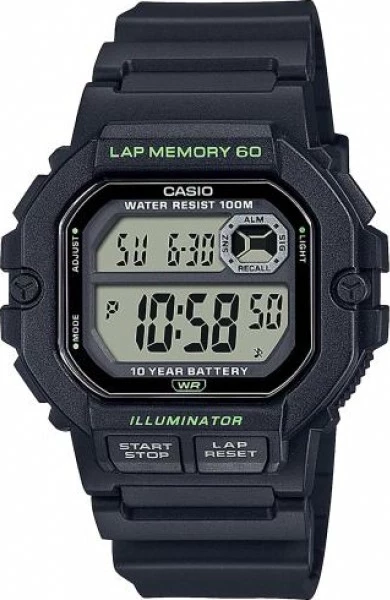 наручные часы casio ws-1400h-1a 
