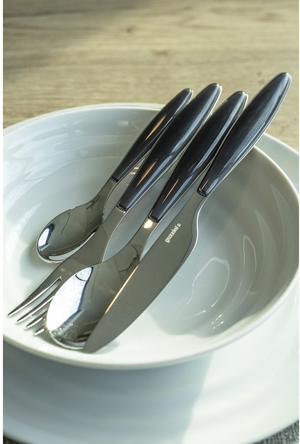Набор из 24 столовых приборов cutlery feeling, серые 