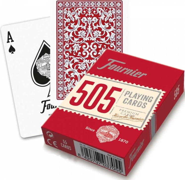 Карты "Fournier no. 505 - Red" 