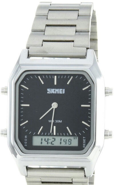 Skmei 1220SIBK silver black 