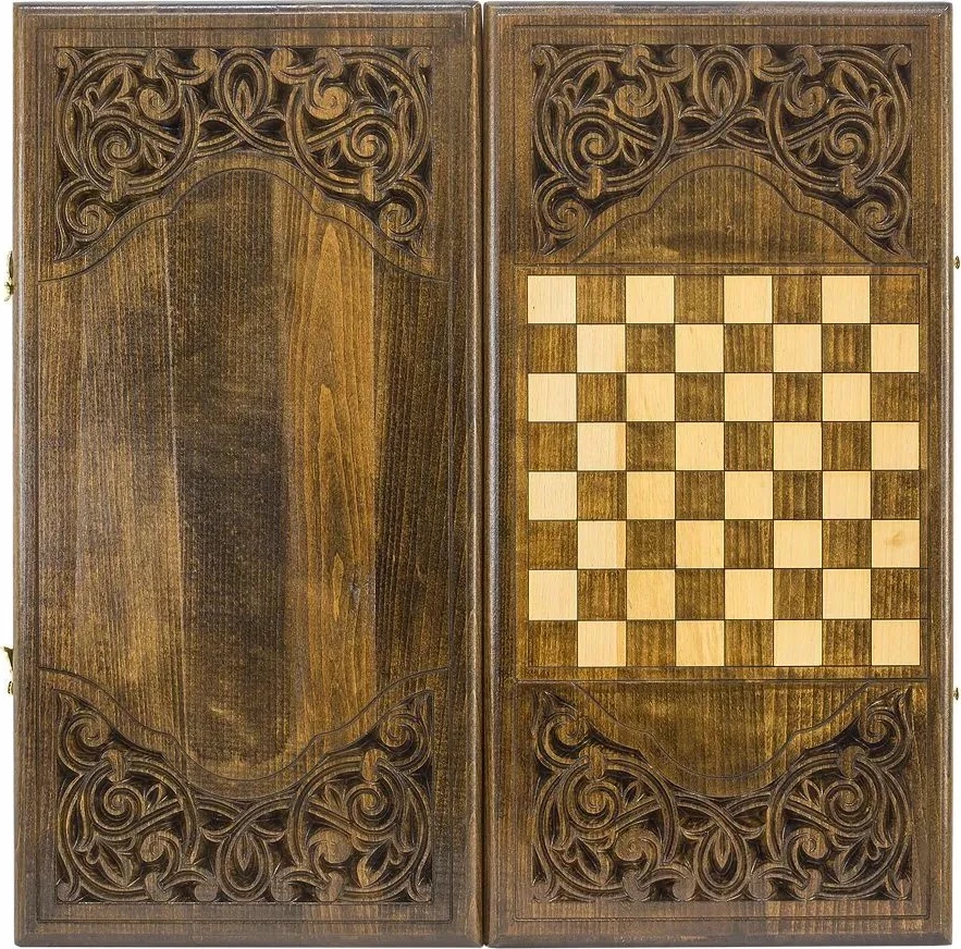 Нарды резные "Тессера" 60, Ustyan 