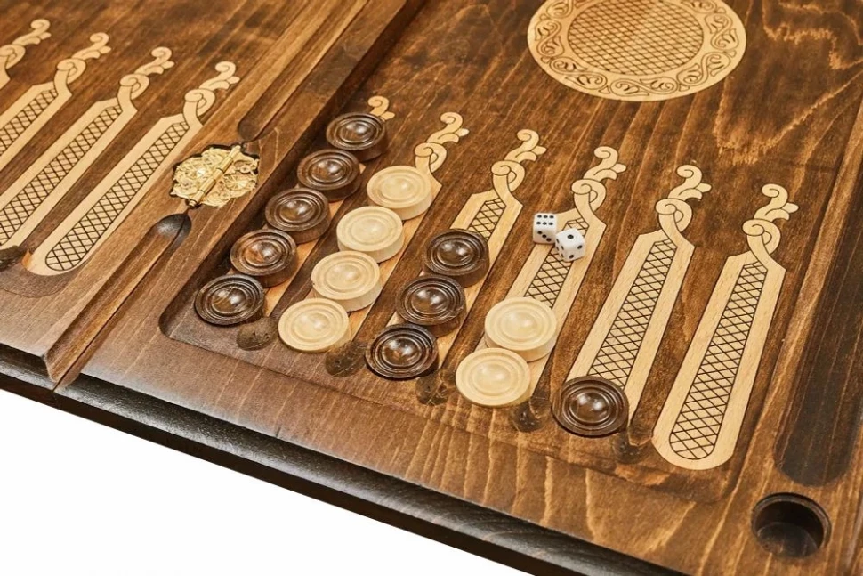 Нарды резные "Гранат", Mkhitaryan 