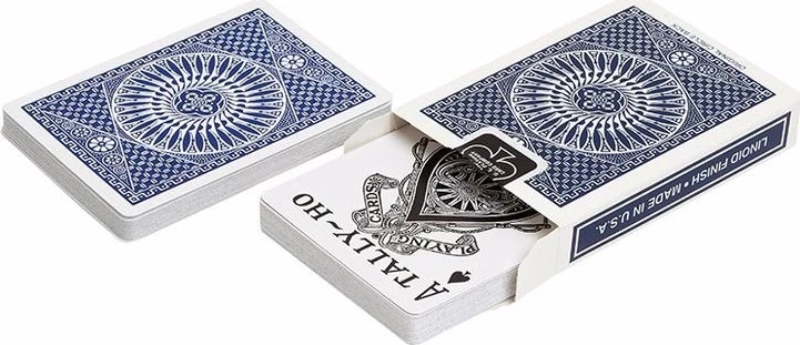 Карты "Tally-Ho Standard Index blue Circle " 