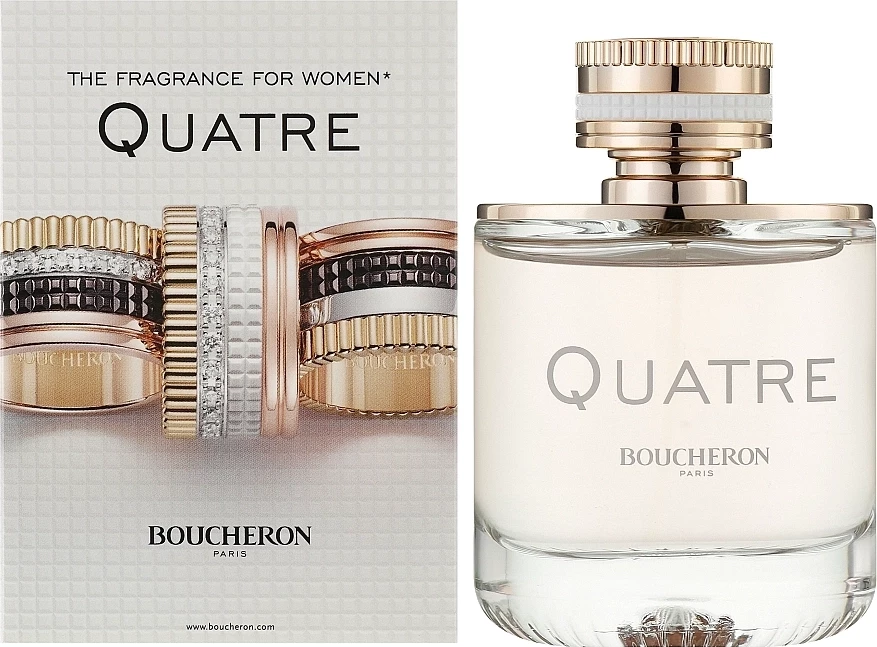 BOUCHERON QUATRE туалетная вода (мужские) 50ml 