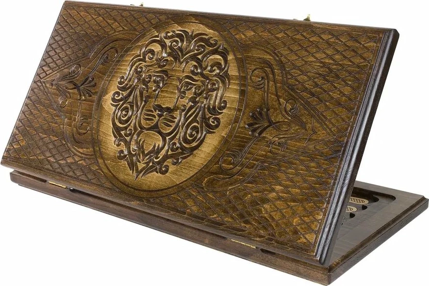 Нарды резные "Лев-3" 60, Ustyan 