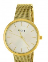 Наручные часы pacific x6143 корп-золот циф-сер/золот браслет