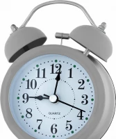 Будильники la minor 669 металл серый