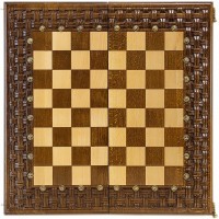 Шахматы + нарды резные &quot;Армянский Орнамент&quot; 50, Haleyan