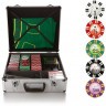 Набор для игры в покер и блэк-джек Royal Flush на 600 фишек 
