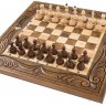 Шахматы + нарды резные 50, am454, Mirzoyan 