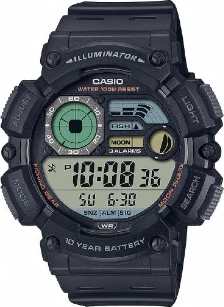 наручные часы casio ws-1500h-1a 