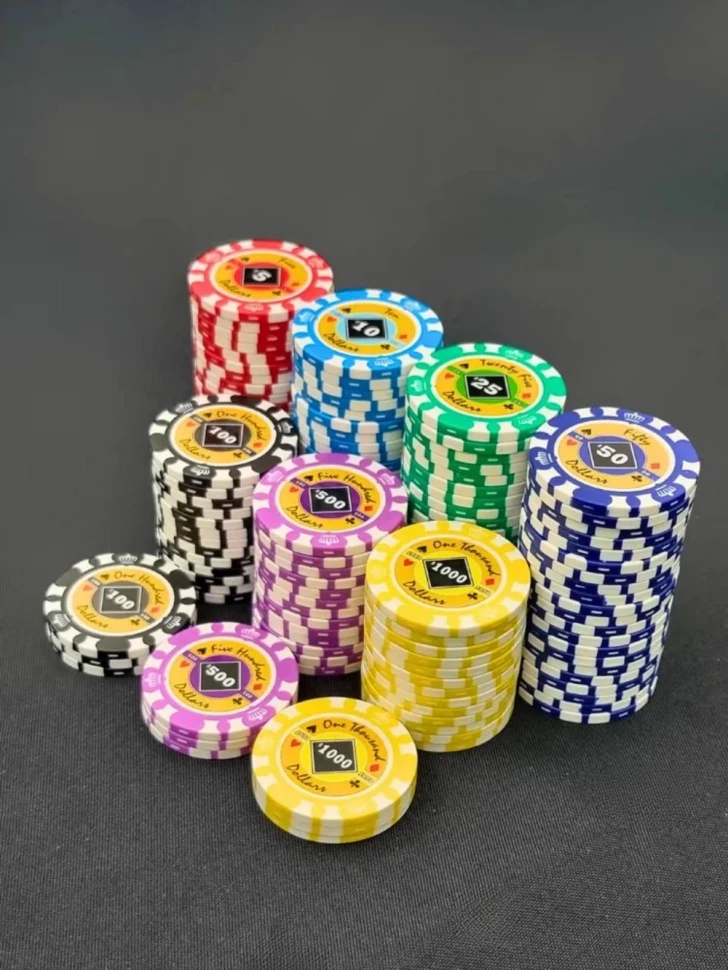 Набор для покера Crown на 1000 фишек 