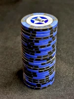 Фишки для игры в покер Black Stars номиналом 50 (25шт)