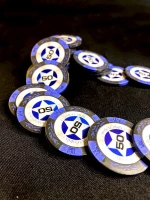 Фишки для игры в покер Black Stars номиналом 50 (25шт)