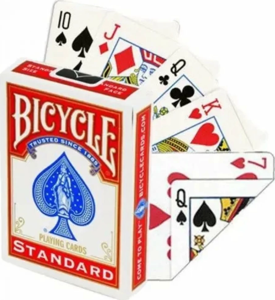 Карты "Bicycle DouBle Face red" / двойное лицо 