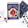 Карты "Bicycle Rider Back International Jumbo Index Blue" 