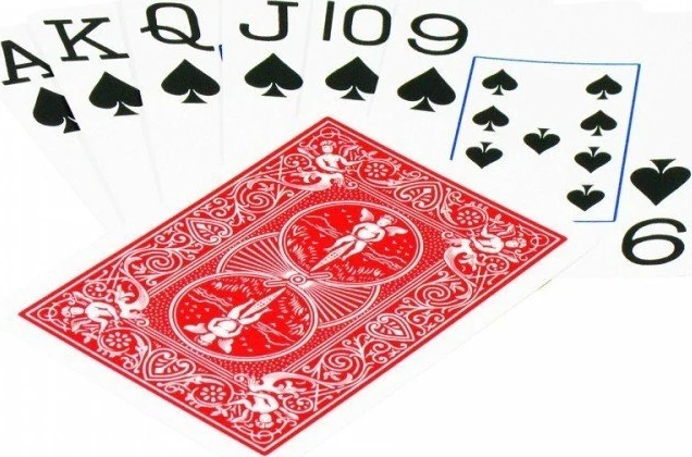 Карты "Bicycle Rider Back International Jumbo Index Red" 