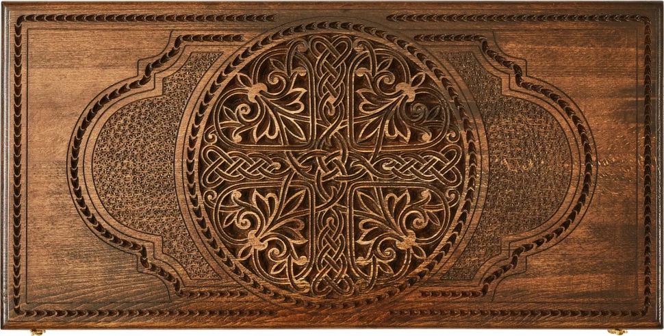 Нарды резные "Армянский узор 2", Mkhitaryan 