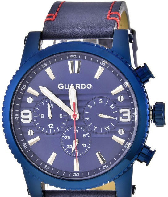 Наручные часы Guardo, синий