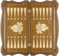 Нарды резные &quot;Гранат&quot;, 60 Simonyan