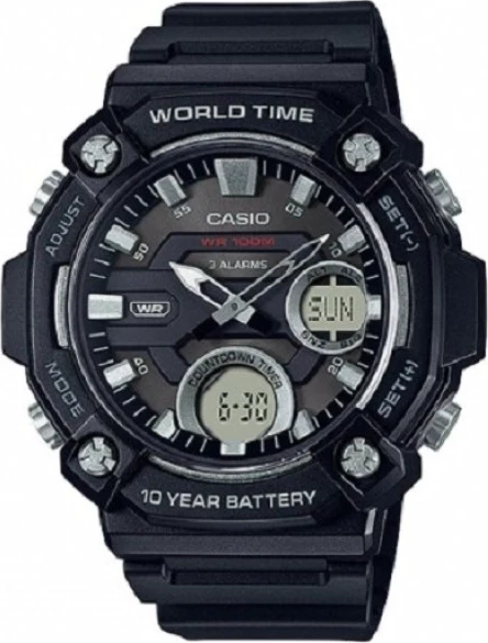 наручные часы casio aeq-120w-1a 