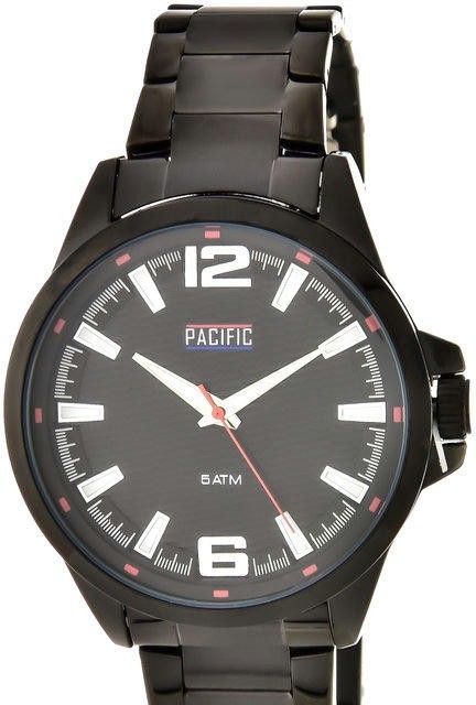 Pacific X0066 корп-черн циф-черн браслет 