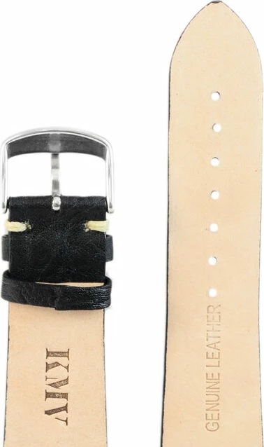 Ремешки "kmv" s-07, 24 р-р, black, l 
