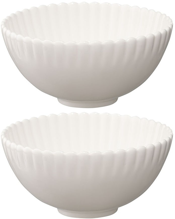 Набор из двух салатников  белого цвета из коллекции kitchen spirit, 750 мл 