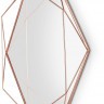 Зеркало prisma, 43х9х57 см, медь 
