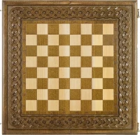 Шахматы + нарды резные &quot;Армянский Орнамент 2&quot; 40, Haleyan