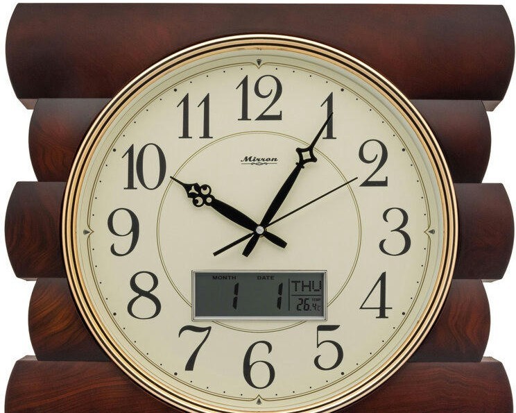 Настенные часы mirron s19a жк ДБ 