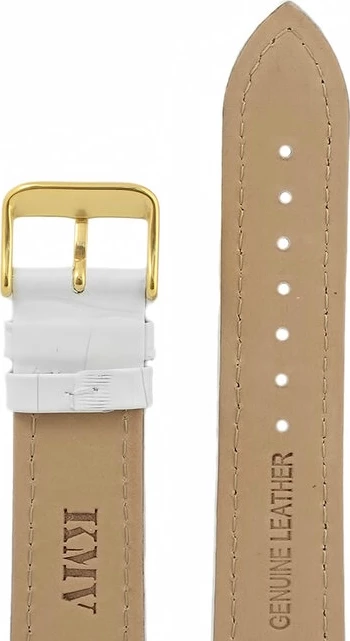 Ремешки "kmv" s-14, 22 р-р, бел, l 