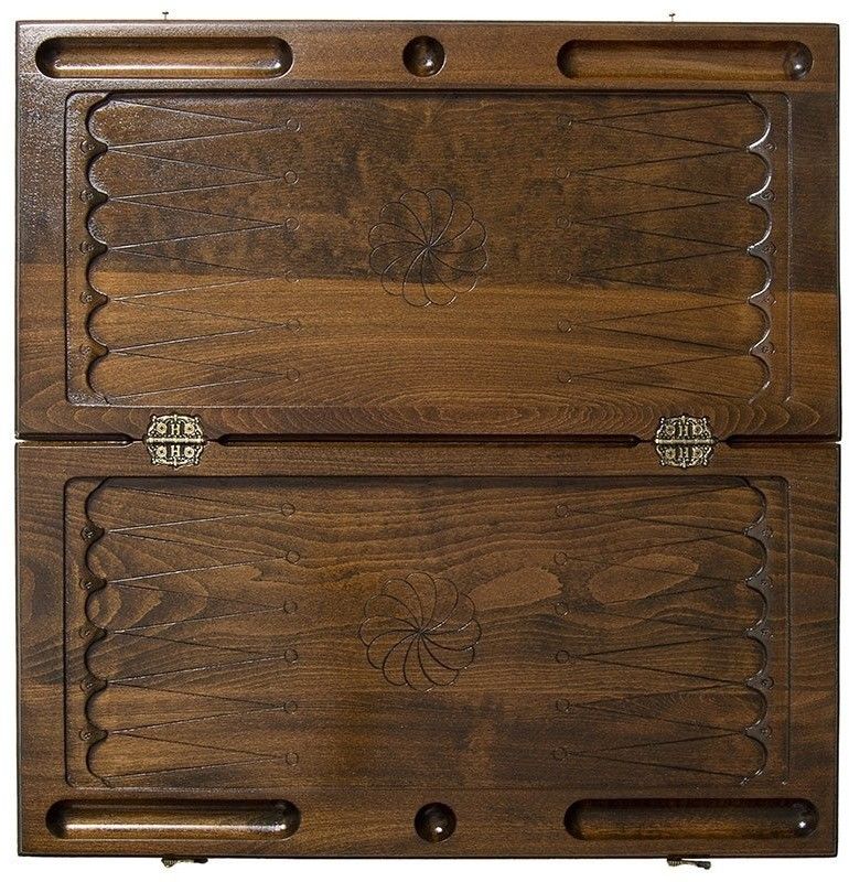 Нарды резные "Армянский узор-3" 60, Haleyan 