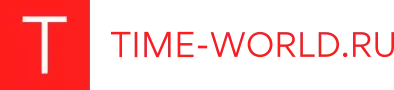 logo Zarya — Siyanie Rossiiskogo Vremeni. Time-World